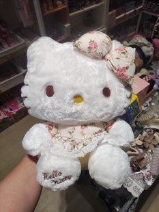 hellokitty公仔正版凯蒂猫玩偶哈喽kt毛绒玩具可爱布娃娃女生礼物