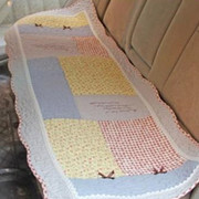 双面全棉布艺沙发垫绗缝防滑座椅子垫汽车坐垫四季通用单地垫