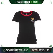 香港直邮moschino莫斯奇诺，女士logo图案t恤