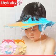 不漏水可调节洗头帽儿童洗头挡水帽大童洗头发眼睛进水女洗澡帽