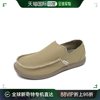韩国直邮crocs帆布鞋男裝懶人鞋，樂福鞋卡其色10128-261