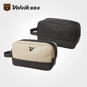 volvik沃维克高尔夫球包时尚(包时尚，)轻便米色，黑色手包golf用品