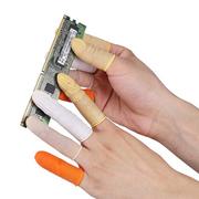一次性手指套加厚防滑耐磨乳胶橡胶无尘防护点钞护指劳保手指头套