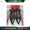 99新未使用香港直邮valentino徽标铆钉平底鞋2w0s0376vb8