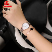瑞士钢带超薄石英手表士手表，表小众高级感品牌防水女时尚