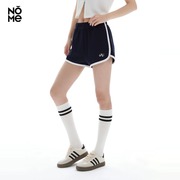 nome诺米2023夏季女装，甜美潮流休闲运动风短裤，女设计感小众