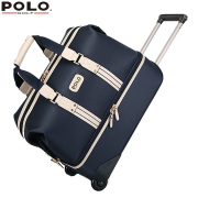 POLO高尔夫双层拉杆衣物包 带轮子服装衣物包 旅行包