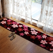 樱花地毯床边毯长条地毯厨房地毯飘窗毯客厅地毯卧室地毯可机洗