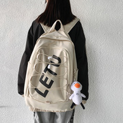 15.6寸电脑包女大学生书包韩版原宿大容量双肩包女高中生校园背包