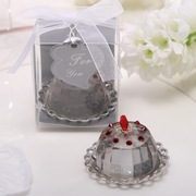 RedBox婚礼用品 创意结婚小抽奖游戏奖品 银盘蛋糕水晶