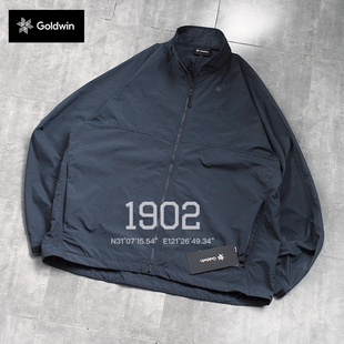  GOLDWIN 24SS WIND LIGHT JACKET 尼龙防水轻薄立领夹克外套