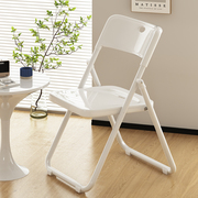 折叠椅子便携家用靠背塑料，椅简易凳子摆摊椅可折培训办公椅电脑椅