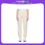 香港直邮潮奢sporty&rich女士灰白色serif运动裤