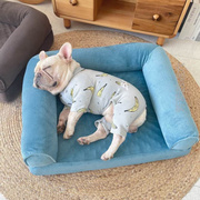 狗沙发全可拆洗海绵蛋托法斗舒服狗床30斤内用支撑好中型犬狗垫