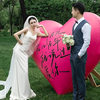 拍照出片神器超大爱心气球，订婚布置婚房装饰结婚网红求婚婚礼巨型