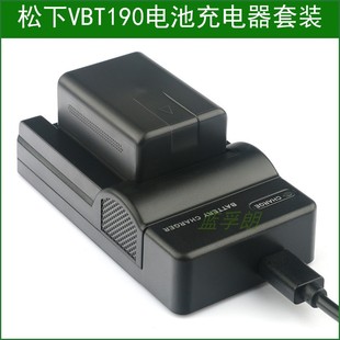 适用 松下摄像机HC-V110 V110GK HC-V130 V160 V210电池+充电器