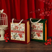 喜糖盒婚庆伴手礼盒精美礼物，空盒大号仪式，感高级送伴娘礼盒中国风
