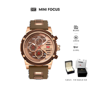 minifocus美尼福克斯手表，个性男表多功能，防水石英表夜光运动手表