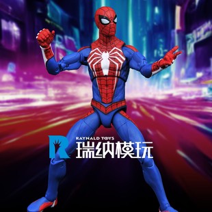 DST 1/12 漫威 漫威 PS4游戏版 蜘蛛侠 7寸 可动人偶