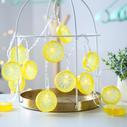 LED柠檬灯串卡通韩式水果装饰灯彩灯菠萝装饰灯生日节日