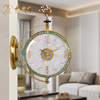 现代双面钟表挂钟客厅，家用时尚两面创意，挂墙装饰静音创意石英时钟