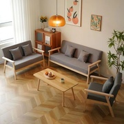 布艺沙发客厅2023现代简约单人沙发小户型简易出租屋双人沙发