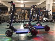 双驱动越野电动滑板车踏板双驱可折叠成人代步代驾锂电池高速电机
