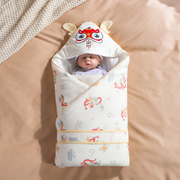 新生儿纯棉包被春秋冬季加厚初生，婴儿抱被龙年宝宝产房包单夏季薄