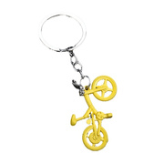 跨境金属合金仿真单车自行车，迷你创意精美钥匙扣，工艺小配件