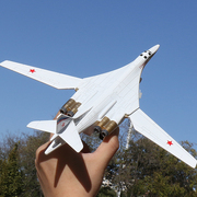 图-160合金飞机模型tu-160白天鹅，战略轰炸机儿童男大军事摆件收藏