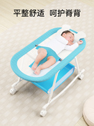 婴儿摇篮床小摇床多功能可移动便携式宝宝床欧式BB床带轮子小推车