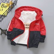 6-12个月宝宝春装外套洋气小男童防风衣韩版婴儿运动上衣夹克