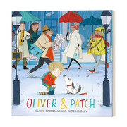 英文原版绘本oliverandpatch奥列弗，和帕奇katehindley插画儿童，绘本英文版进口英语原版书籍