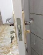 卧室门锁室内房门锁家用通用型门锁静音实木门锁把手门锁具三件套