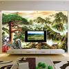 8D立体大型定制电视背景壁画客厅沙发背景墙3D欧式墙布影视墙装饰