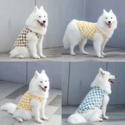 狗狗衣服秋冬装金毛拉布拉多，萨摩耶中型犬，大型犬保暖开扣背心绒衣