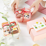寿司雪媚娘青团蛋糕盒豆乳千层马卡龙包装蛋糕点心包装盒一次性