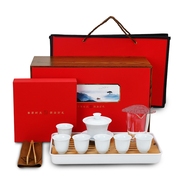 高档茶叶包装盒陶瓷配茶饼盒茶具水壶大套礼盒装空盒定制盒子