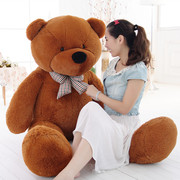 布娃娃可爱超大号，毛绒玩具泰迪熊抱抱熊大熊，抱枕生日礼物女公仔
