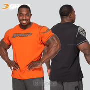 GASP Pro Logo Tee盖世璞标志纯棉男式短袖T恤修身橙色黑色肌肉