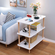 客厅沙发边几简易三层茶几小桌子，置物架小户型卧室床头角落小方桌