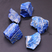 易晶缘天然青金石原石摆件矿物毛料，水晶装饰造景，石头蓝色儿童宝石