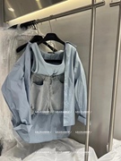 mido家2023秋季韩版时尚，设计感长袖，遮臀衬衫背心两件套女潮