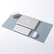 办公桌垫皮质超大号鼠标垫写字垫笔记本电脑键盘垫防水定制