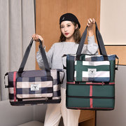 女生短途旅行包女大容量轻便可折叠手提行李包待产(包待产)包收纳袋健身包