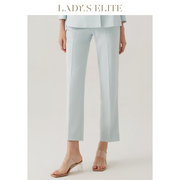 ladyselite慕裁2023春夏，中腰长裤职场商务休闲西装女裤气质显瘦