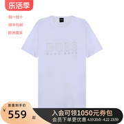 Hugo Boss雨果博斯 男士棉质圆领短袖男装T恤 50448702
