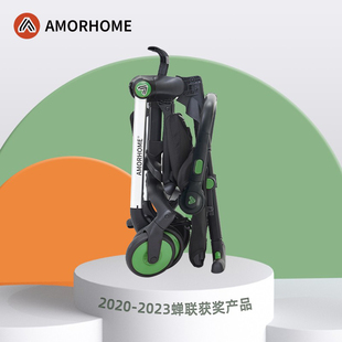 amorhome遛娃溜娃神器宝宝推车轻便折叠简易高景观(高景观)可坐可躺婴儿车