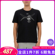 Hugo Boss男装标志印花T恤圆领短袖 50506358