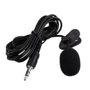 速发3.5mm Studio Speech Mic Microphone w/ Clip for PC Deskt